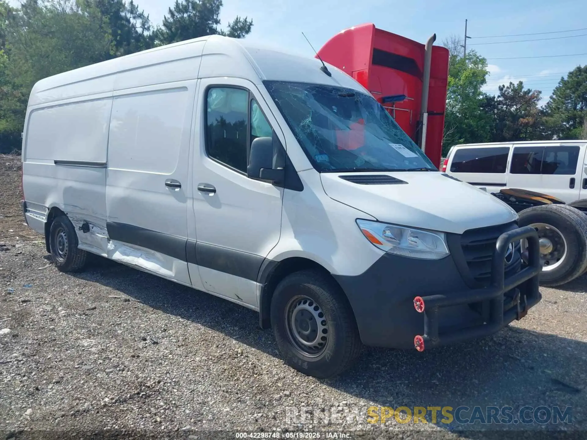 1 Photograph of a damaged car W1Y4KCHY3PT126512 MERCEDES-BENZ SPRINTER 2500 2023