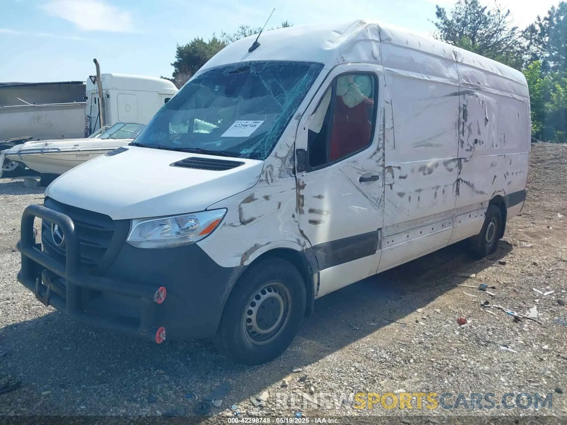 2 Photograph of a damaged car W1Y4KCHY3PT126512 MERCEDES-BENZ SPRINTER 2500 2023
