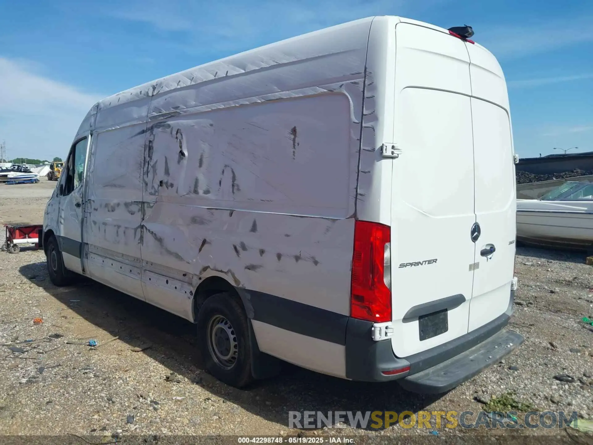 3 Photograph of a damaged car W1Y4KCHY3PT126512 MERCEDES-BENZ SPRINTER 2500 2023