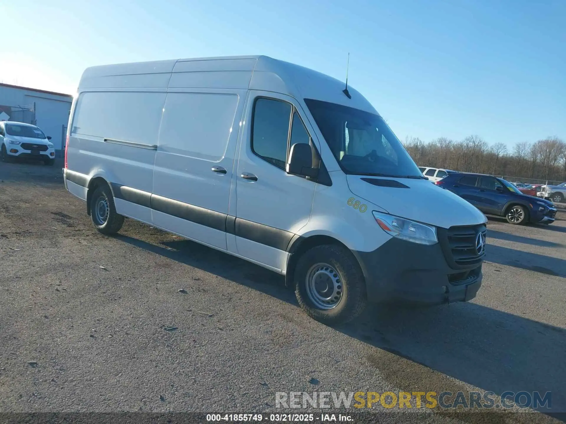 1 Photograph of a damaged car W1Y4KCHY9PT135151 MERCEDES-BENZ SPRINTER 2500 2023