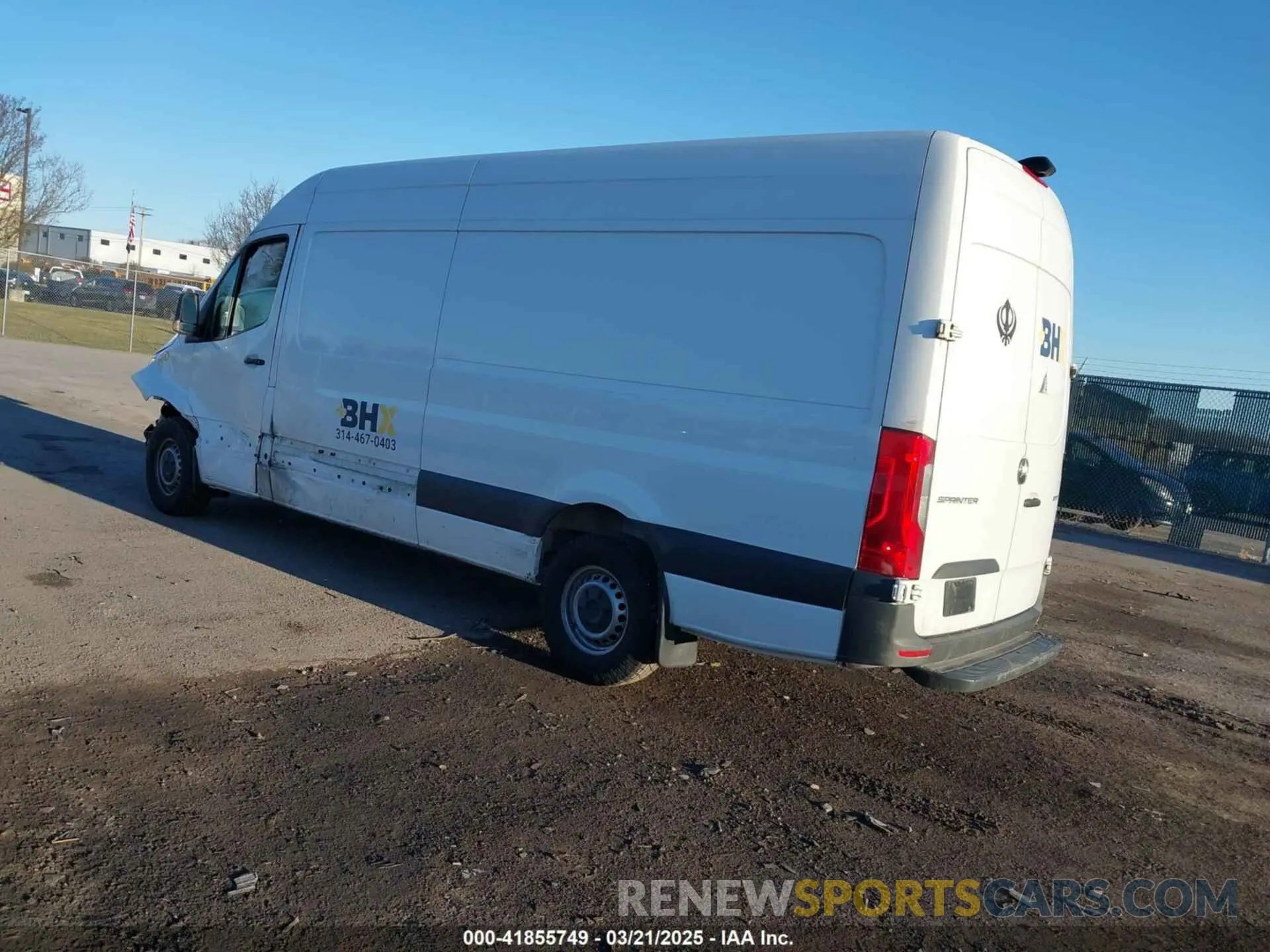 3 Photograph of a damaged car W1Y4KCHY9PT135151 MERCEDES-BENZ SPRINTER 2500 2023