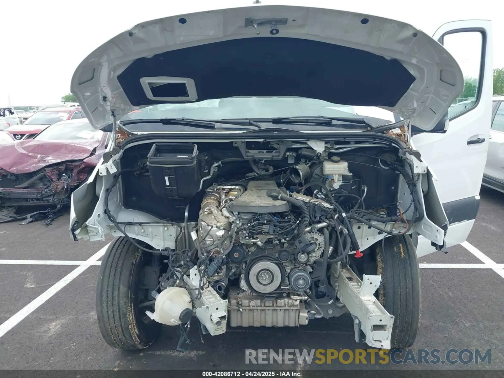10 Photograph of a damaged car W1Y4KCHY9PT138583 MERCEDES-BENZ SPRINTER 2500 2023