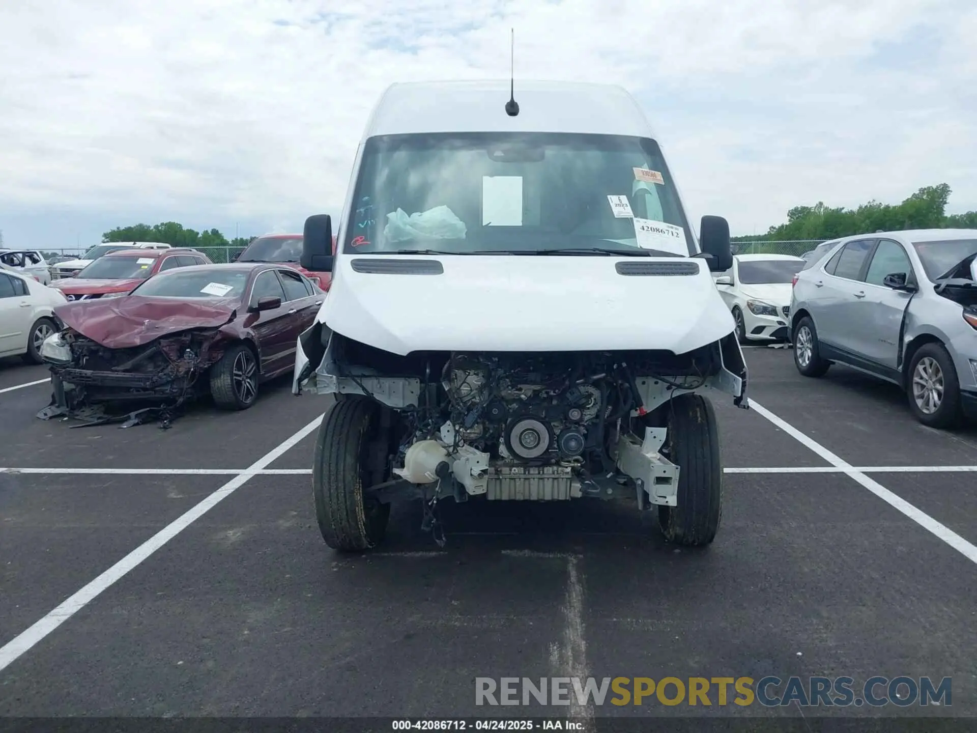 12 Photograph of a damaged car W1Y4KCHY9PT138583 MERCEDES-BENZ SPRINTER 2500 2023
