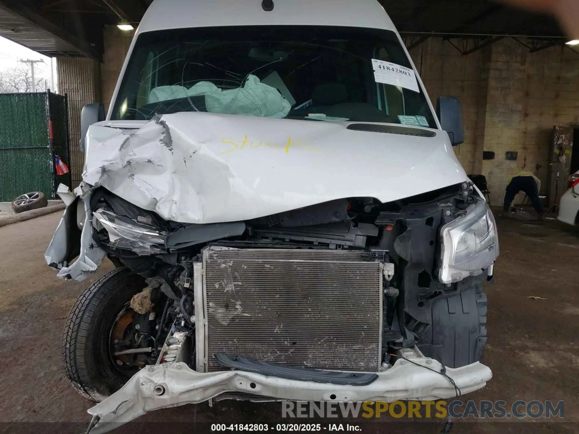 12 Photograph of a damaged car W1Y4KCHYXPT113255 MERCEDES-BENZ SPRINTER 2500 2023