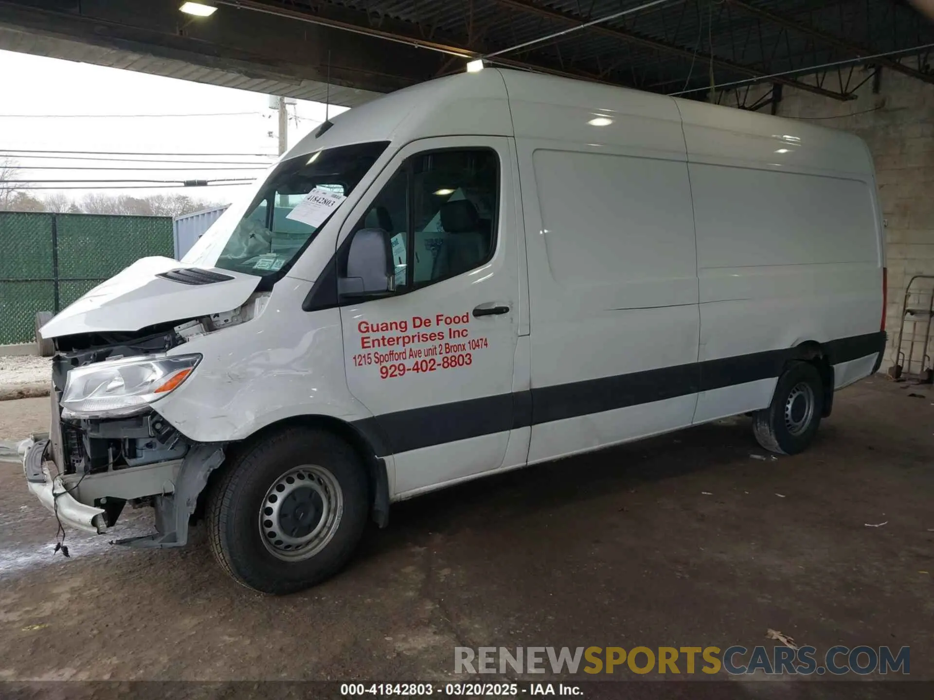 2 Photograph of a damaged car W1Y4KCHYXPT113255 MERCEDES-BENZ SPRINTER 2500 2023