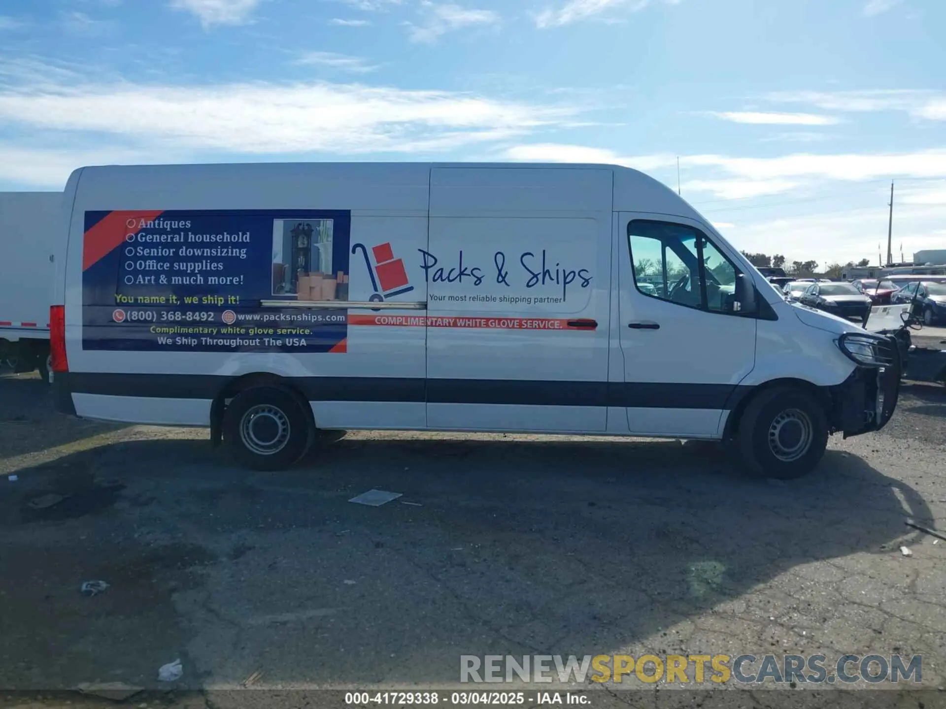 13 Photograph of a damaged car W1Y4KDHY4PT120451 MERCEDES-BENZ SPRINTER 2500 2023