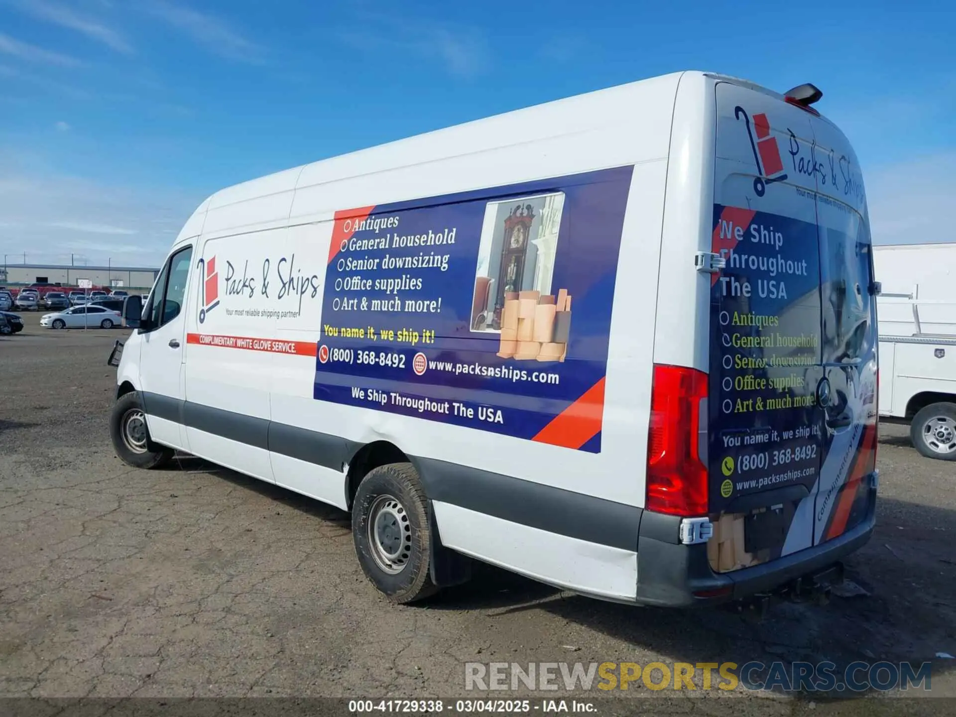 14 Photograph of a damaged car W1Y4KDHY4PT120451 MERCEDES-BENZ SPRINTER 2500 2023