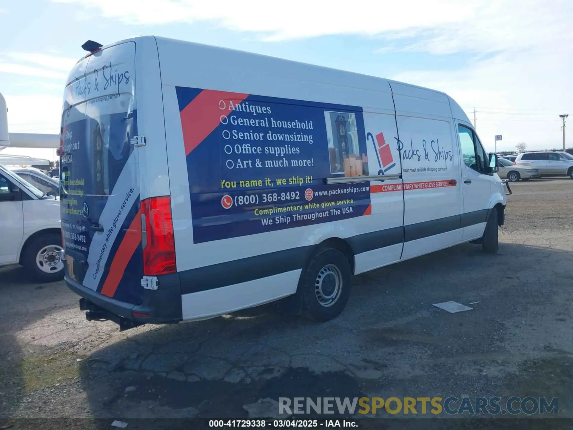 4 Photograph of a damaged car W1Y4KDHY4PT120451 MERCEDES-BENZ SPRINTER 2500 2023