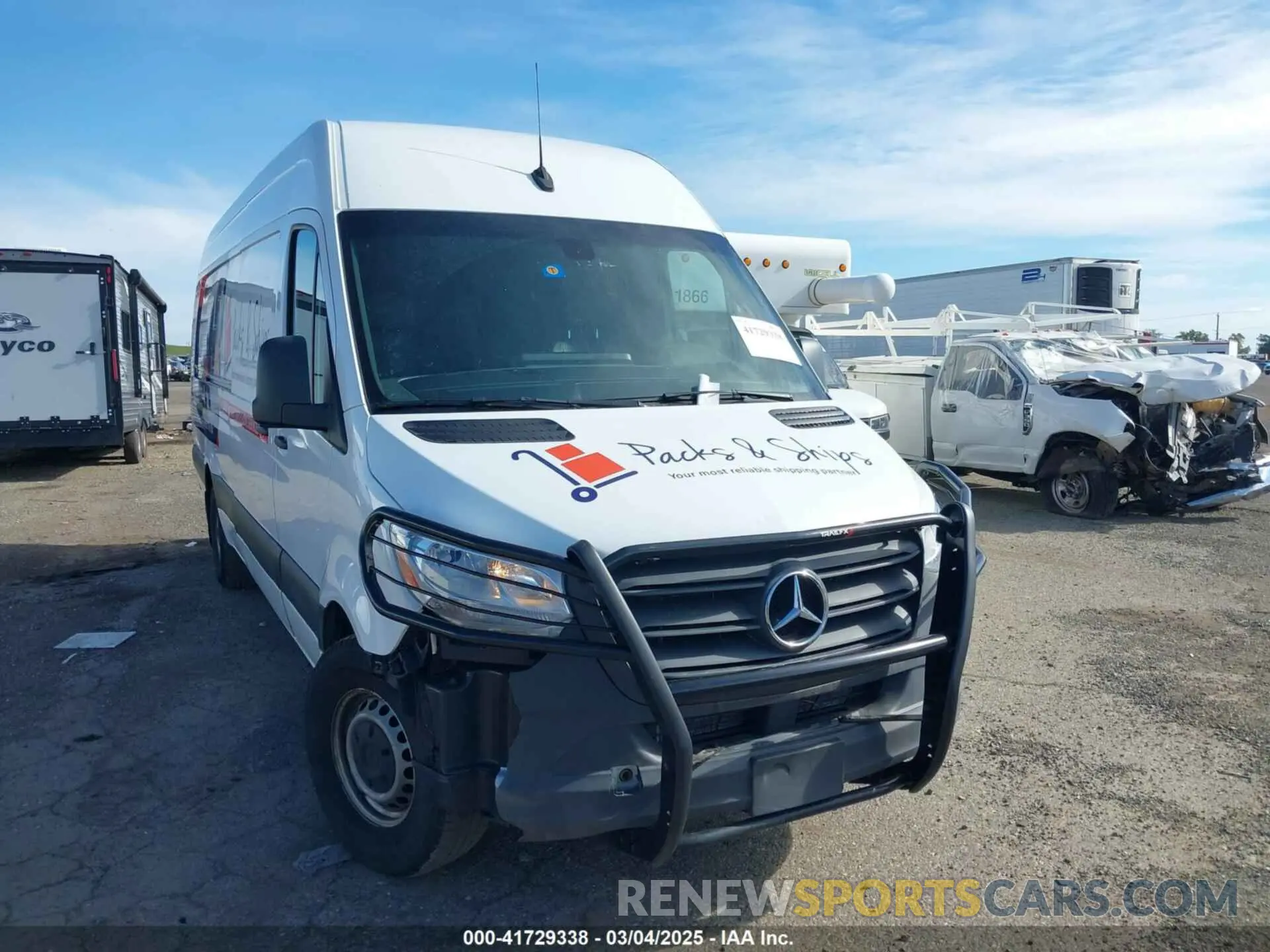 6 Photograph of a damaged car W1Y4KDHY4PT120451 MERCEDES-BENZ SPRINTER 2500 2023
