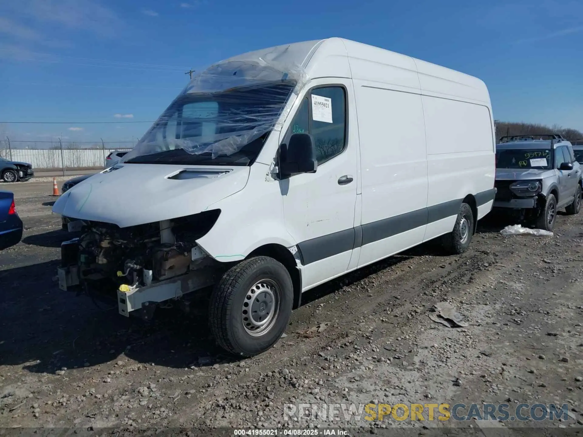 2 Photograph of a damaged car W1Y4NCHY0PT152394 MERCEDES-BENZ SPRINTER 2500 2023