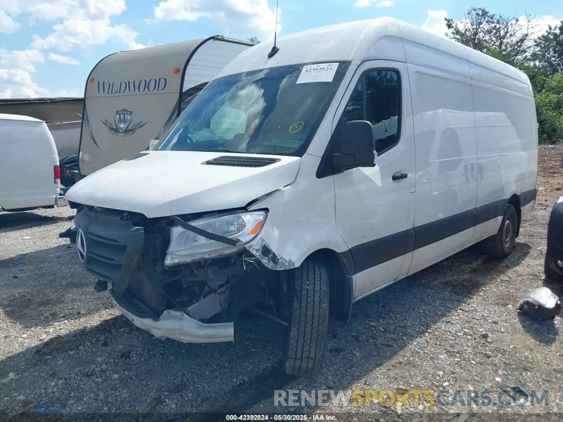 2 Photograph of a damaged car W1Y4NCHY4PT151944 MERCEDES-BENZ SPRINTER 2500 2023