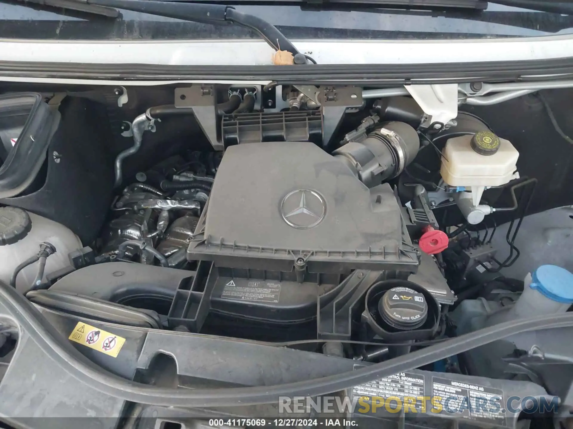 10 Photograph of a damaged car W1Y4NDHY5PT143292 MERCEDES-BENZ SPRINTER 2500 2023