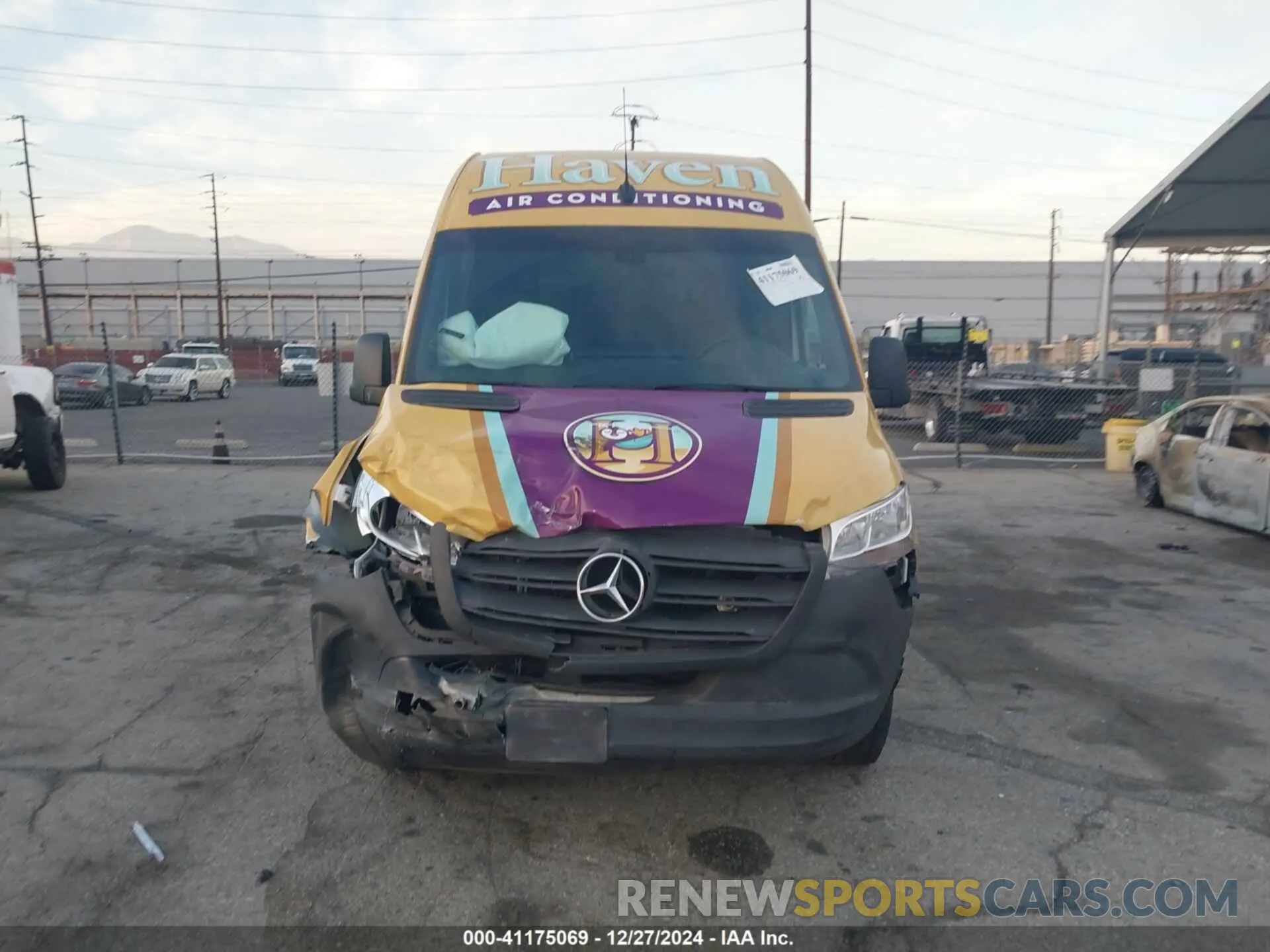 12 Photograph of a damaged car W1Y4NDHY5PT143292 MERCEDES-BENZ SPRINTER 2500 2023