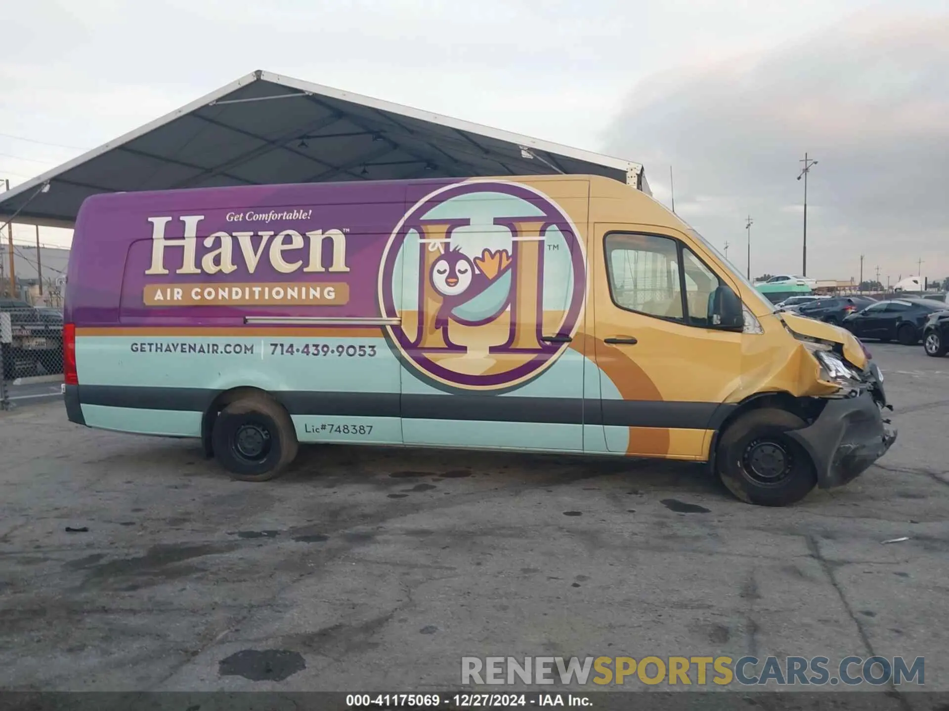 13 Photograph of a damaged car W1Y4NDHY5PT143292 MERCEDES-BENZ SPRINTER 2500 2023