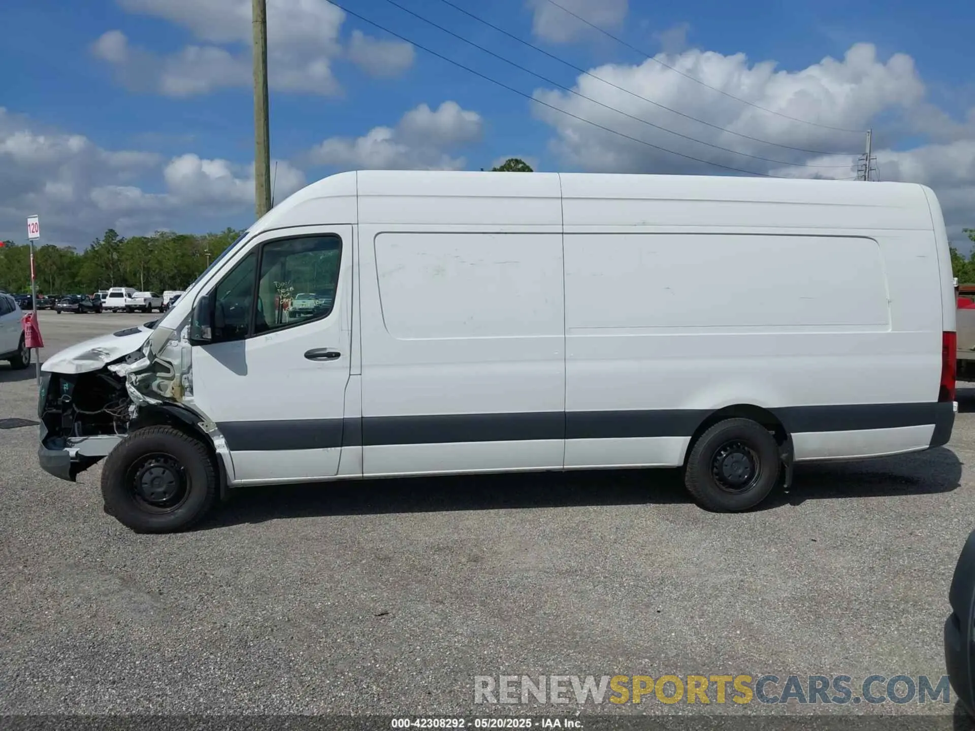 15 Photograph of a damaged car W1Y4NDHY5PT151232 MERCEDES-BENZ SPRINTER 2500 2023