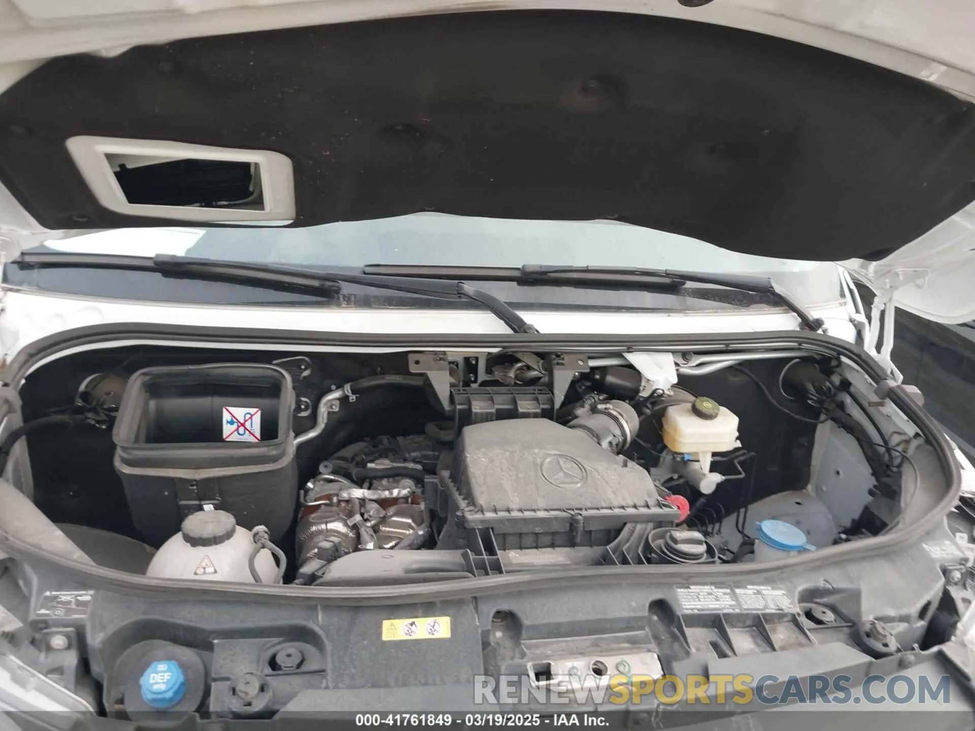 10 Photograph of a damaged car W1Y4NDHY9PT149970 MERCEDES-BENZ SPRINTER 2500 2023