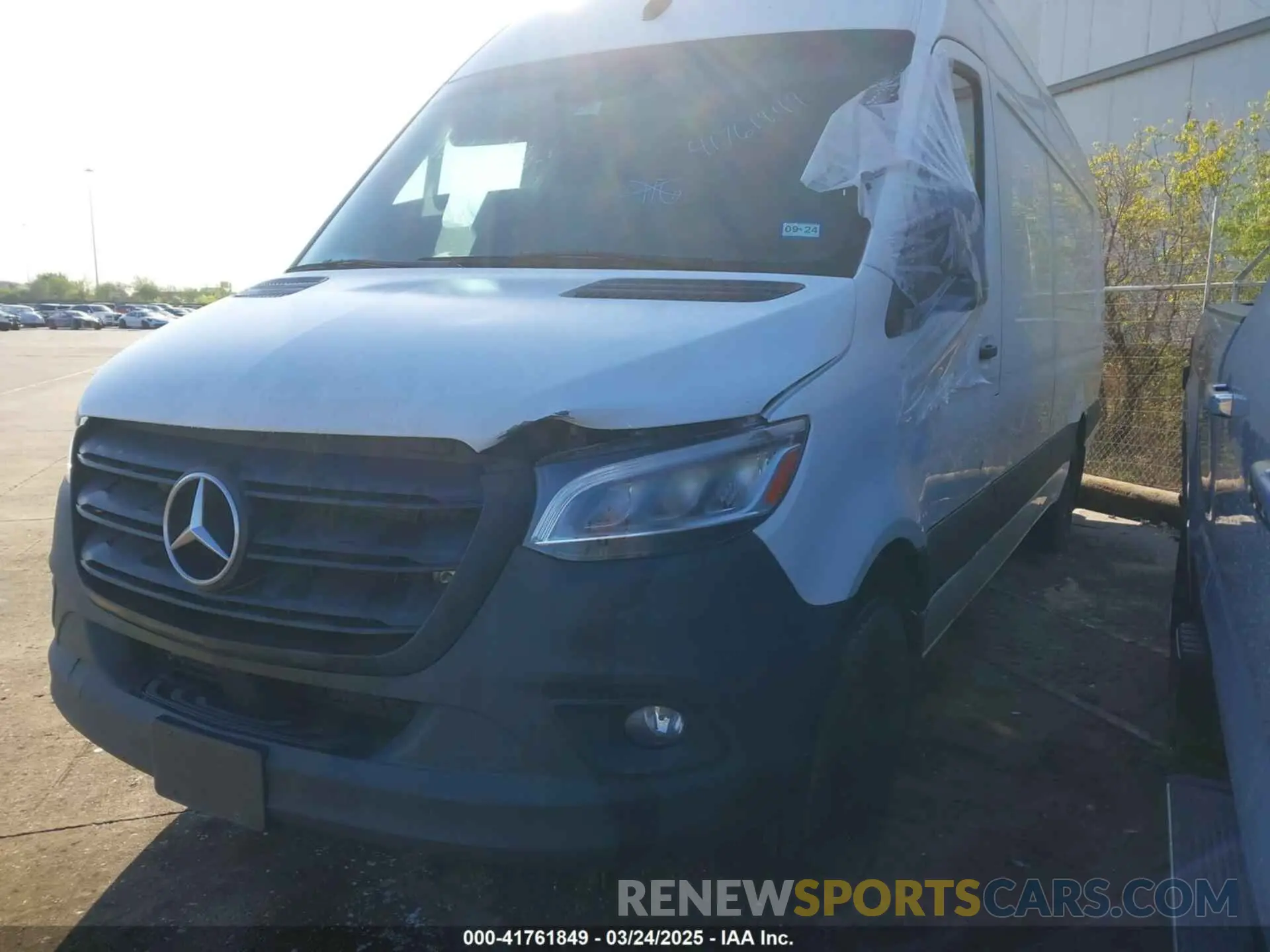 2 Photograph of a damaged car W1Y4NDHY9PT149970 MERCEDES-BENZ SPRINTER 2500 2023