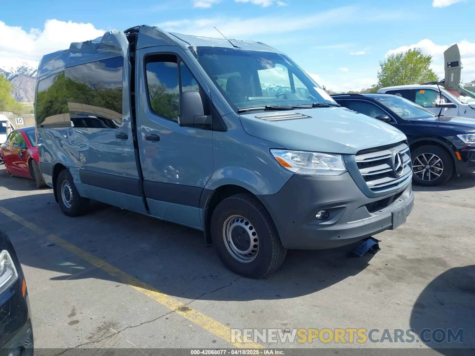 1 Photograph of a damaged car W1Z40FHY9PT144516 MERCEDES-BENZ SPRINTER 2500 2023