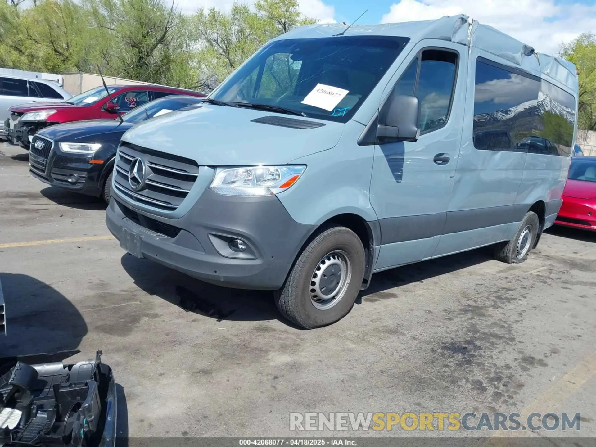 2 Photograph of a damaged car W1Z40FHY9PT144516 MERCEDES-BENZ SPRINTER 2500 2023