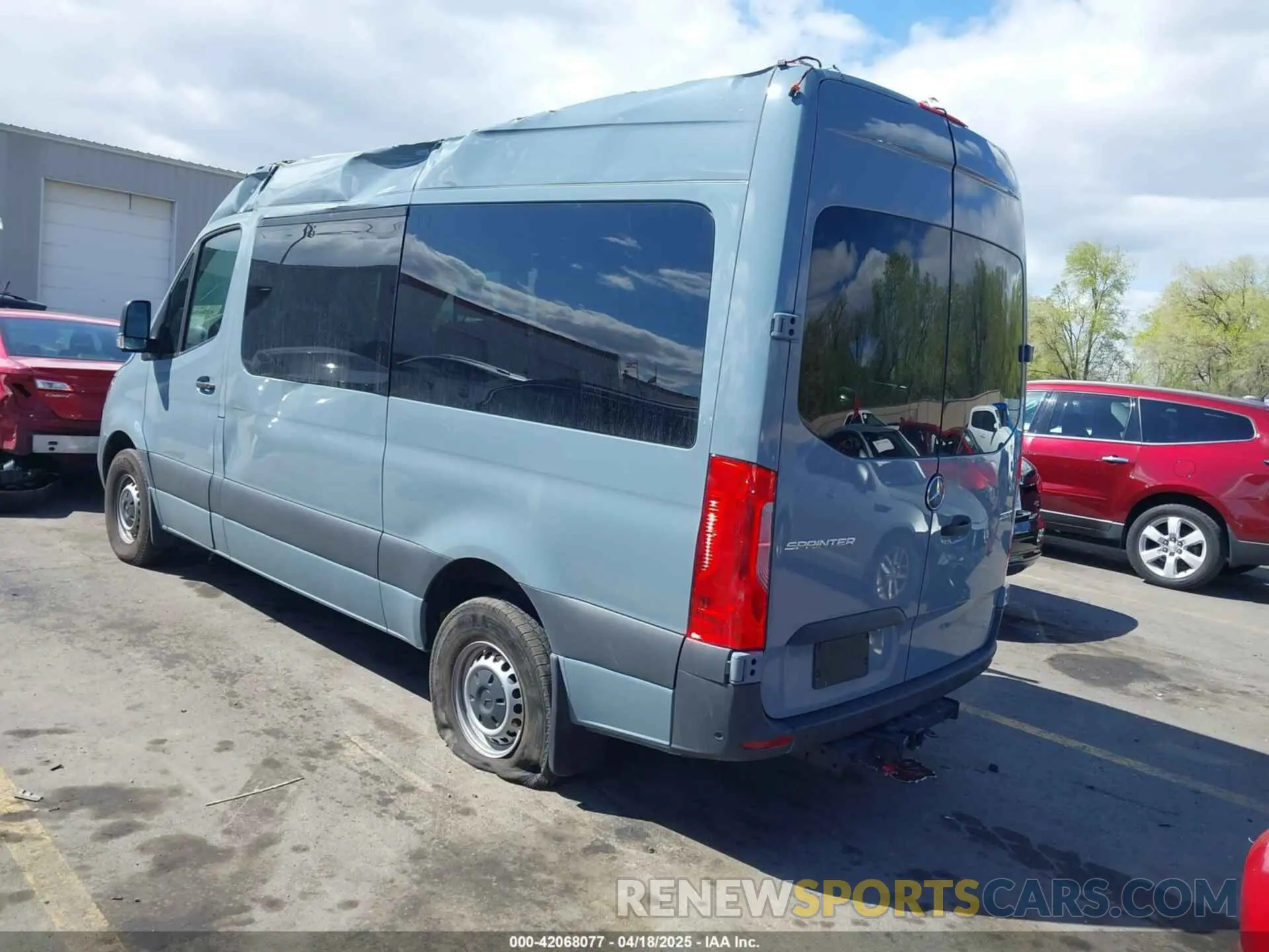 3 Photograph of a damaged car W1Z40FHY9PT144516 MERCEDES-BENZ SPRINTER 2500 2023