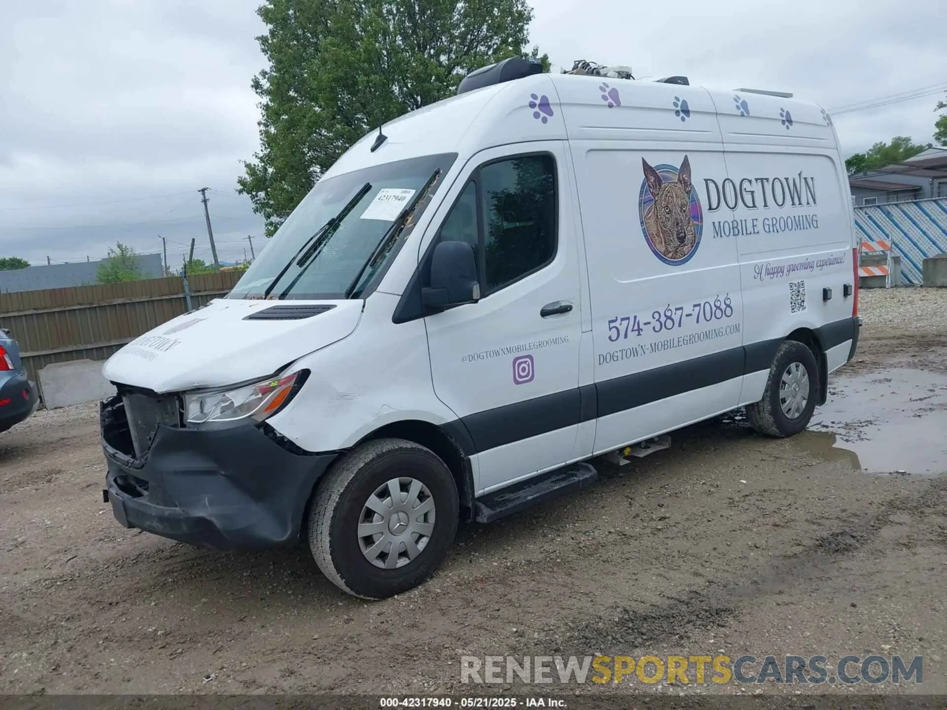 2 Photograph of a damaged car W1W4NBHY7RT181865 MERCEDES-BENZ SPRINTER 2500 2024