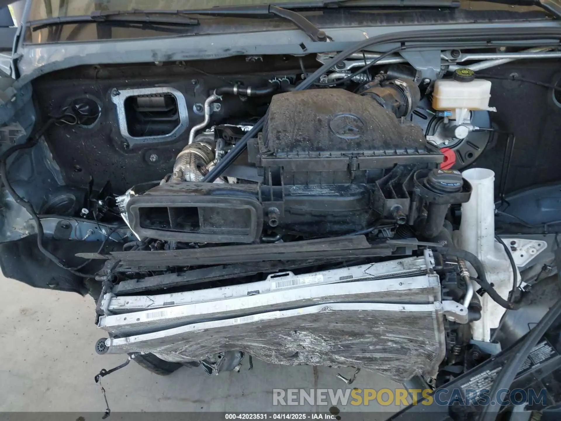 10 Photograph of a damaged car W1W4NBVYXRT192251 MERCEDES-BENZ SPRINTER 2500 2024