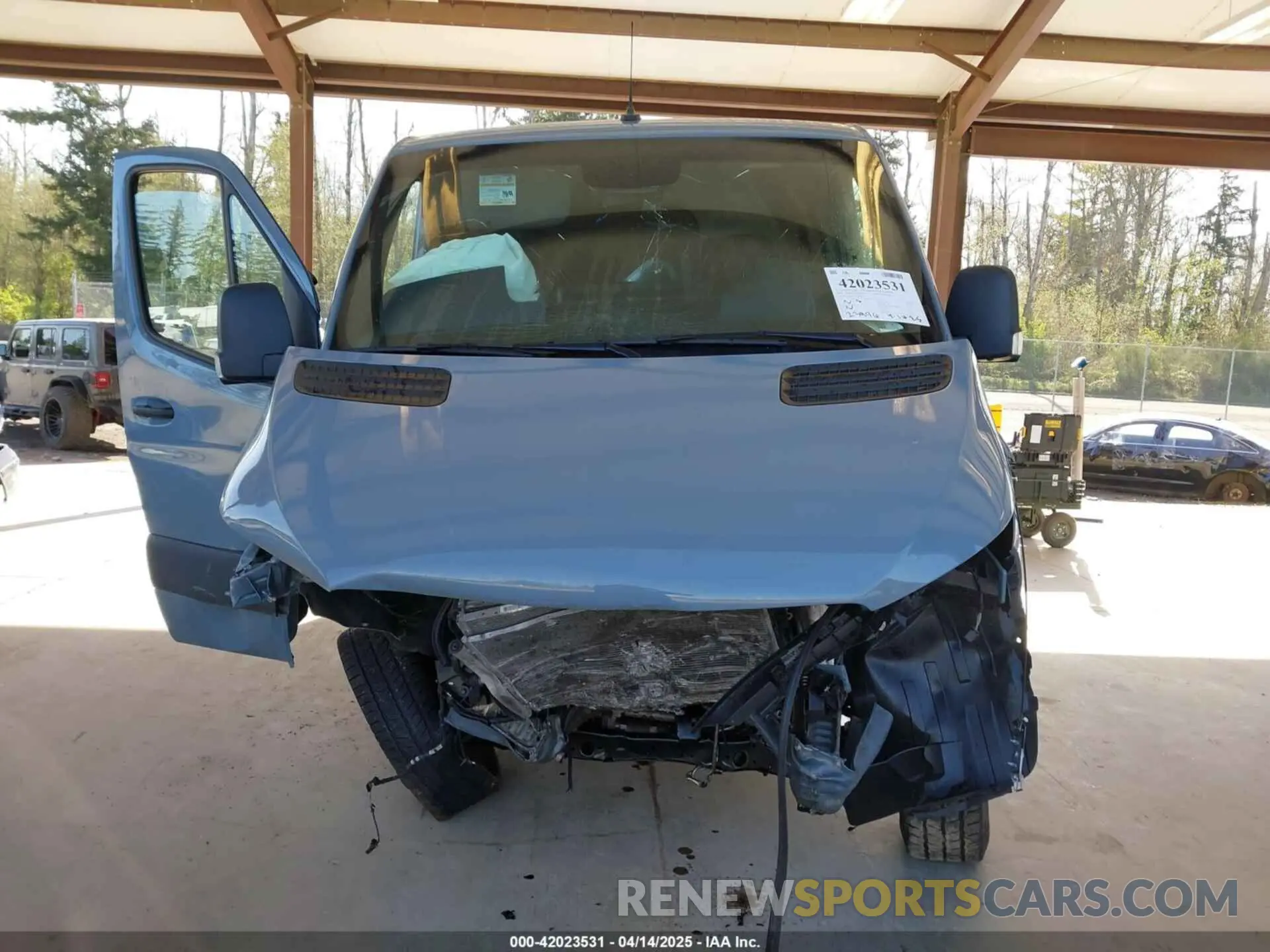 12 Photograph of a damaged car W1W4NBVYXRT192251 MERCEDES-BENZ SPRINTER 2500 2024