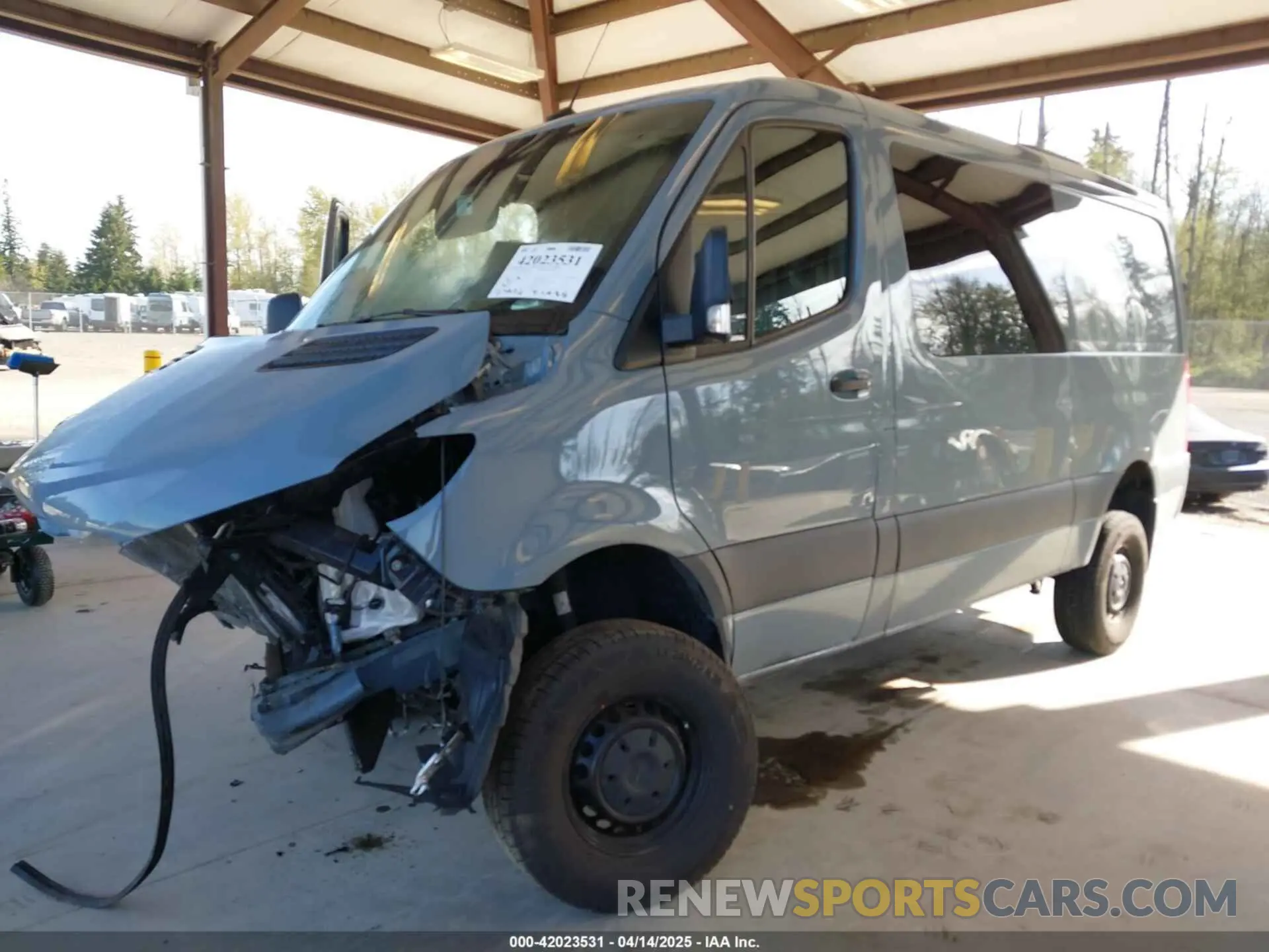 2 Photograph of a damaged car W1W4NBVYXRT192251 MERCEDES-BENZ SPRINTER 2500 2024