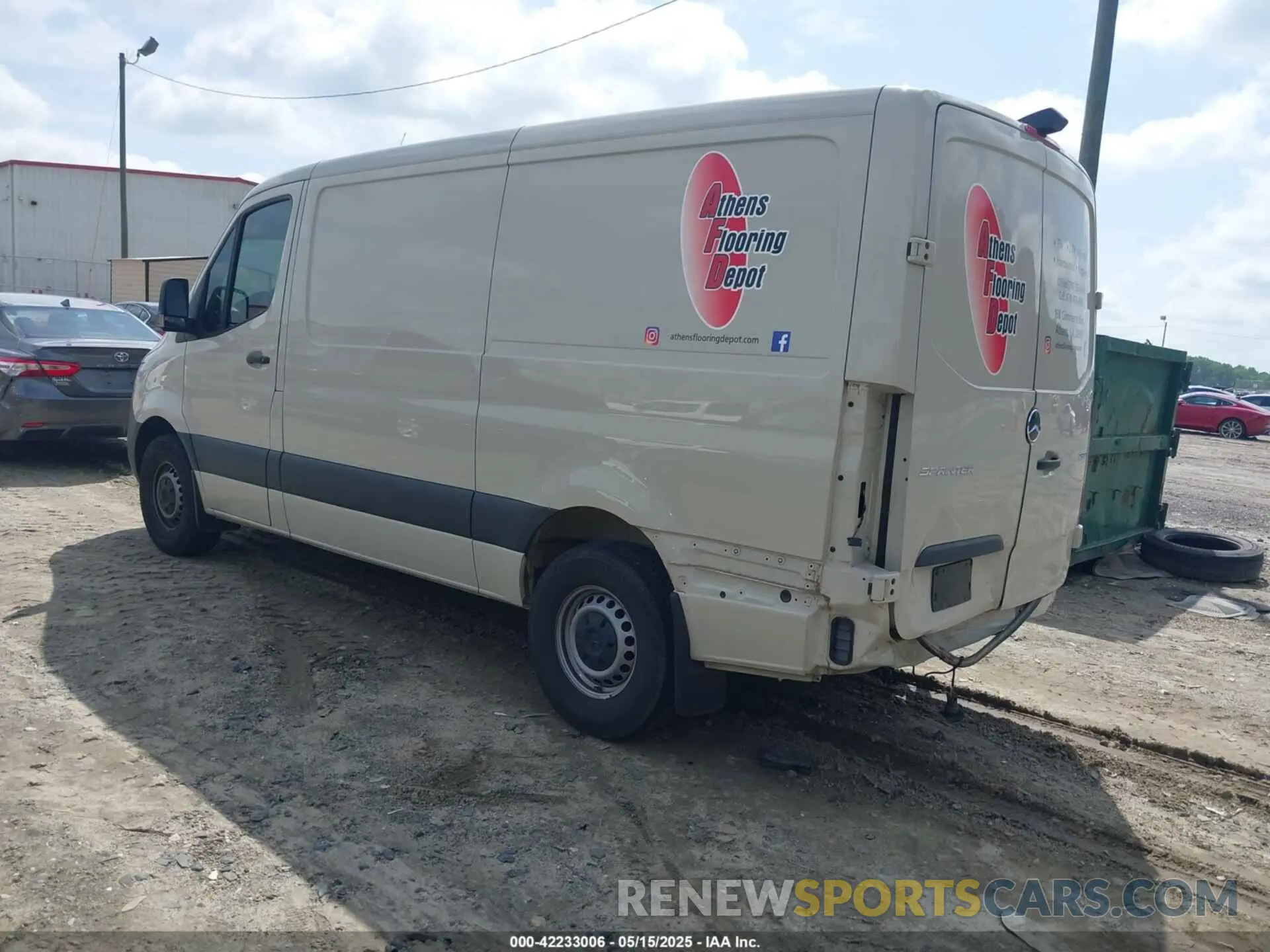 3 Photograph of a damaged car W1Y4KBHYXRT181245 MERCEDES-BENZ SPRINTER 2500 2024