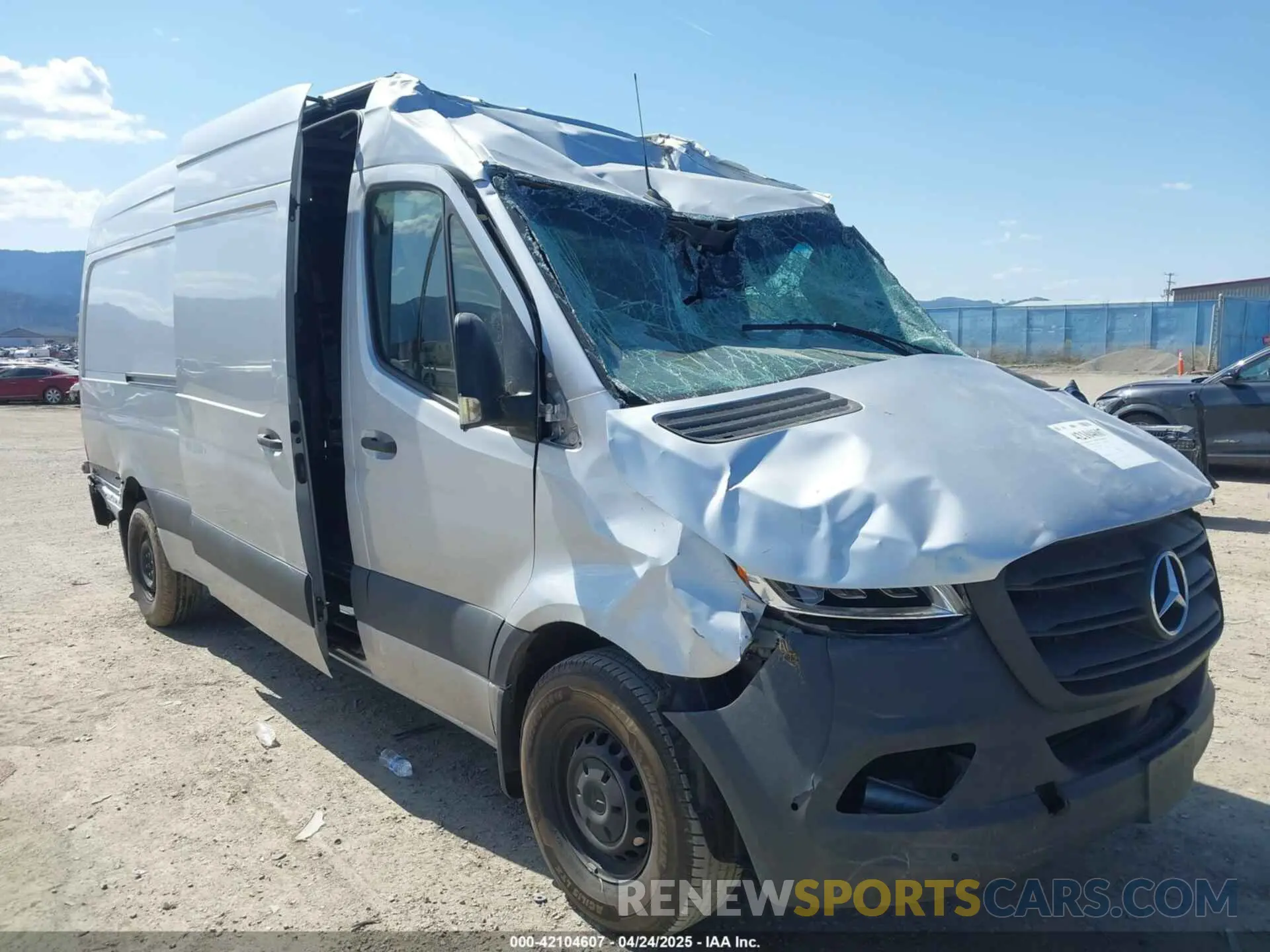1 Photograph of a damaged car W1Y4KCHY3RT168035 MERCEDES-BENZ SPRINTER 2500 2024