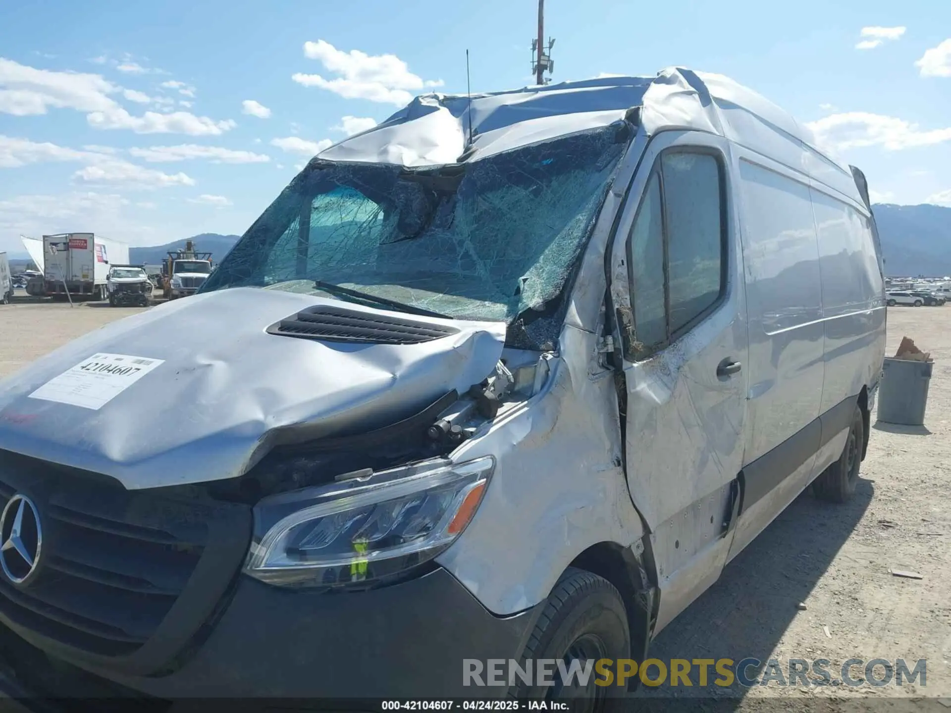 6 Photograph of a damaged car W1Y4KCHY3RT168035 MERCEDES-BENZ SPRINTER 2500 2024