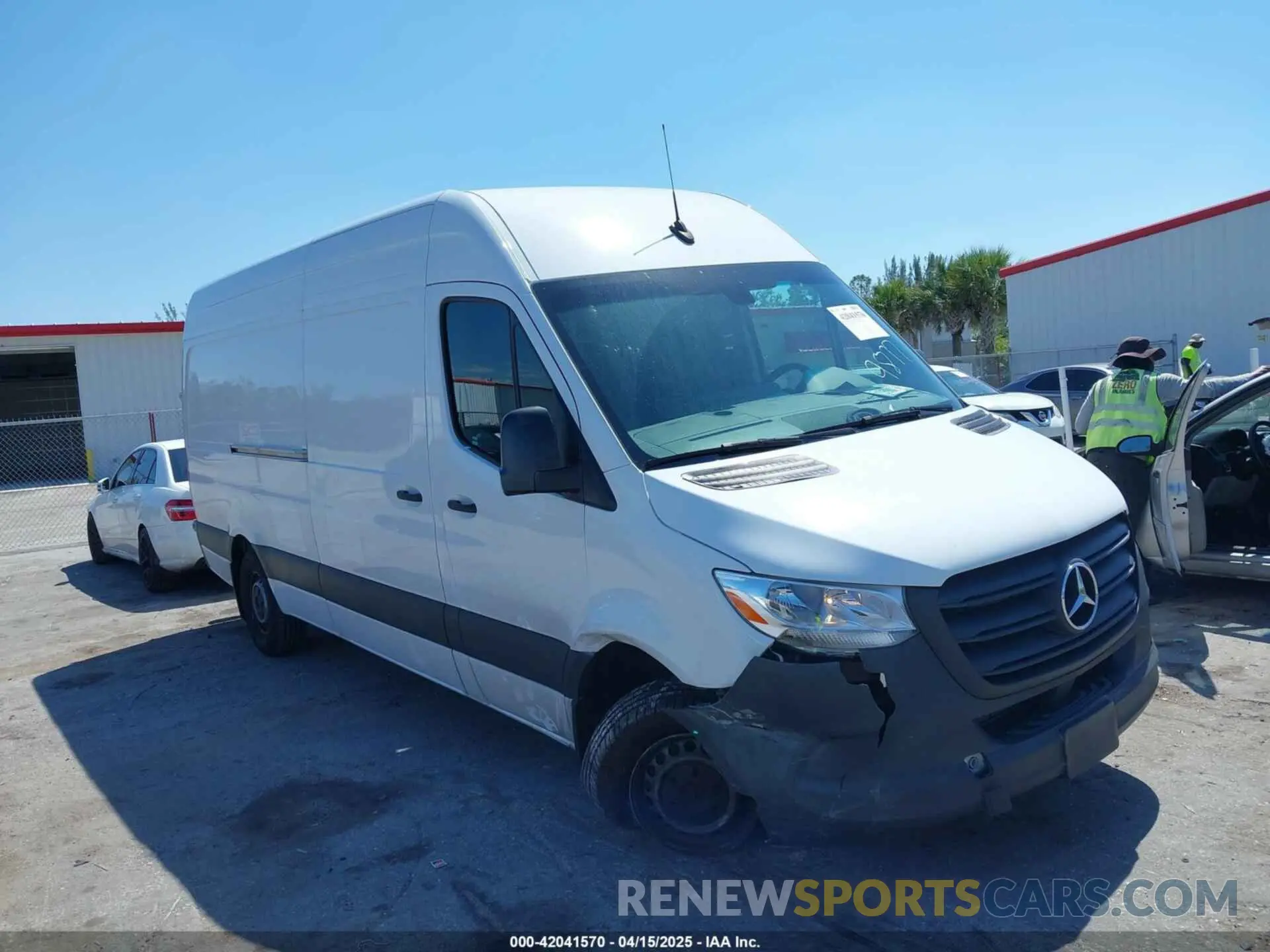 6 Photograph of a damaged car W1Y4KCHY7RT179877 MERCEDES-BENZ SPRINTER 2500 2024