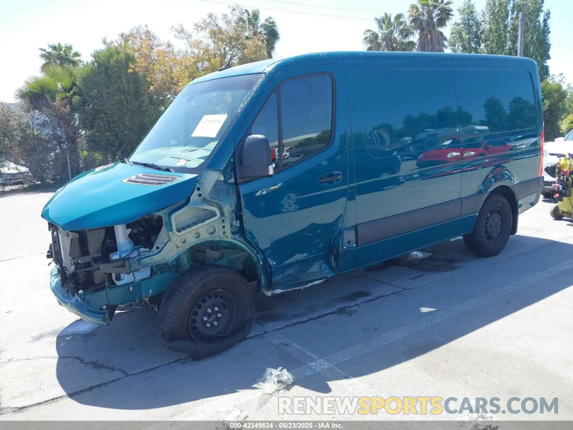2 Photograph of a damaged car W1Y4NBHY5RT184920 MERCEDES-BENZ SPRINTER 2500 2024