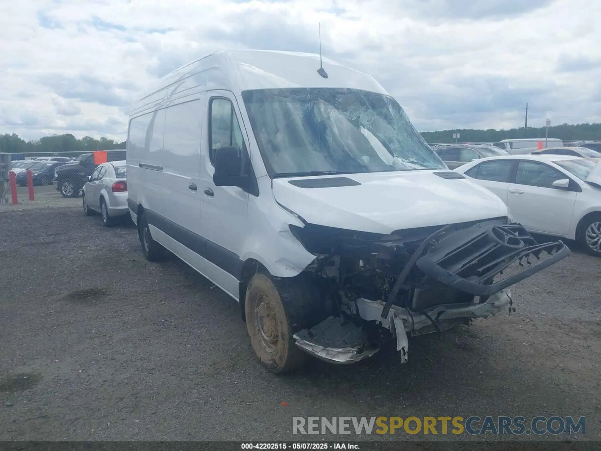 1 Photograph of a damaged car W1Y4NCHY1RT174150 MERCEDES-BENZ SPRINTER 2500 2024