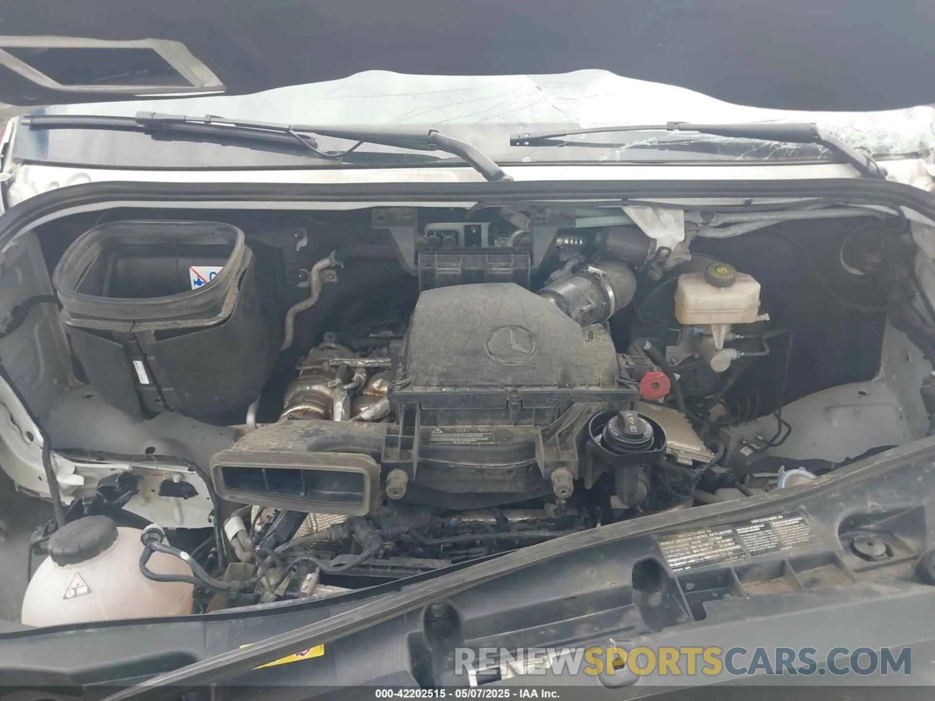 10 Photograph of a damaged car W1Y4NCHY1RT174150 MERCEDES-BENZ SPRINTER 2500 2024