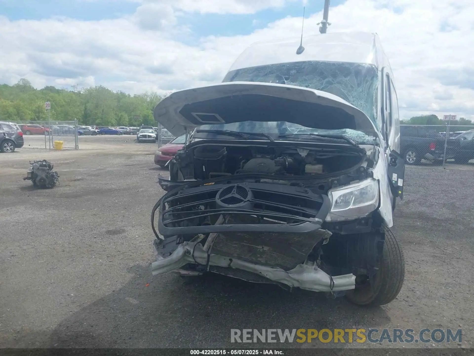 11 Photograph of a damaged car W1Y4NCHY1RT174150 MERCEDES-BENZ SPRINTER 2500 2024