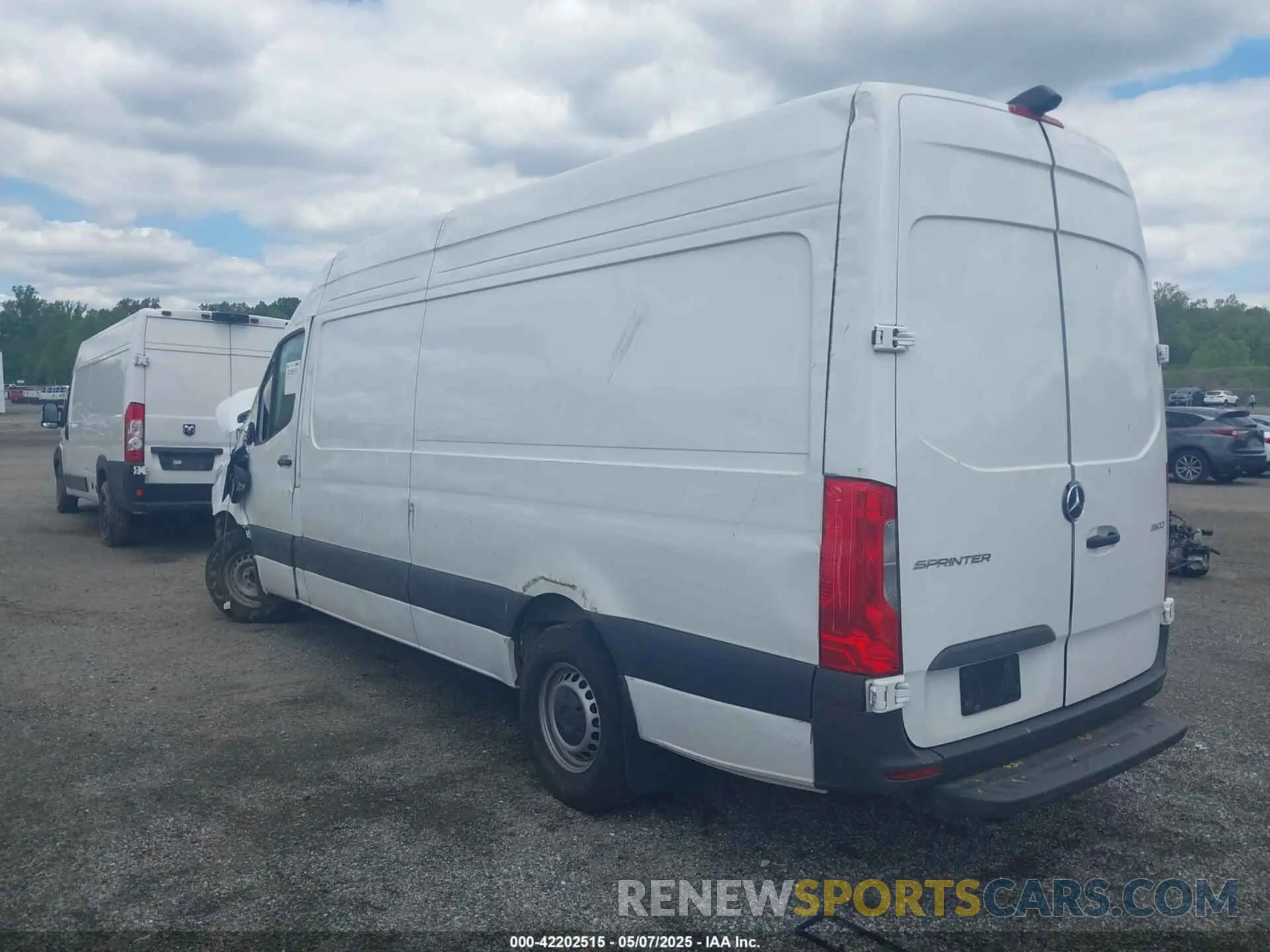 3 Photograph of a damaged car W1Y4NCHY1RT174150 MERCEDES-BENZ SPRINTER 2500 2024