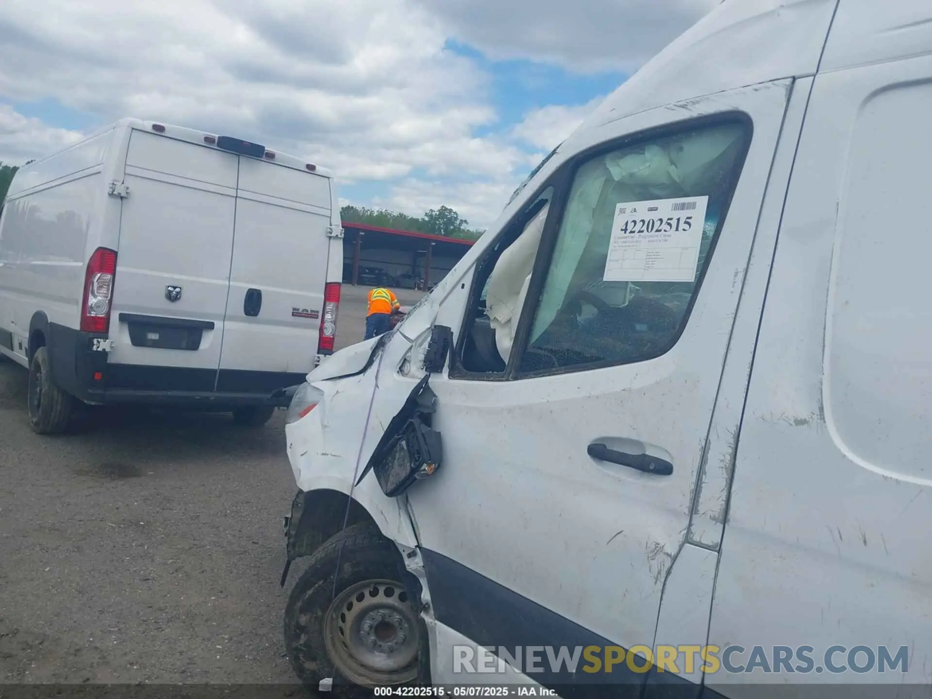 6 Photograph of a damaged car W1Y4NCHY1RT174150 MERCEDES-BENZ SPRINTER 2500 2024