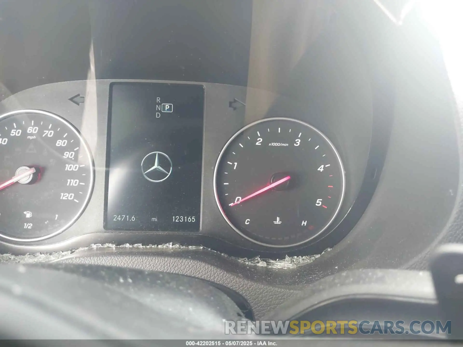 7 Photograph of a damaged car W1Y4NCHY1RT174150 MERCEDES-BENZ SPRINTER 2500 2024