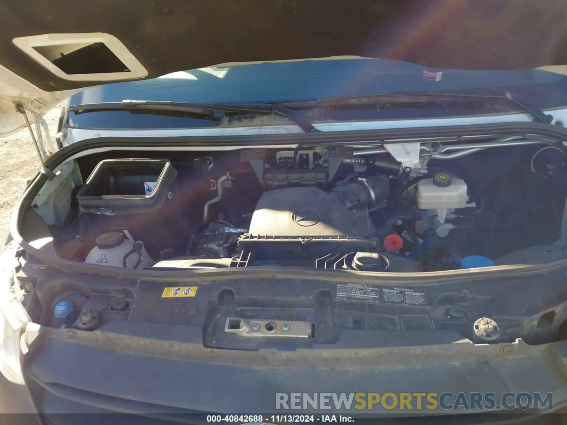 10 Photograph of a damaged car W1Y4NCHY2RT177333 MERCEDES-BENZ SPRINTER 2500 2024
