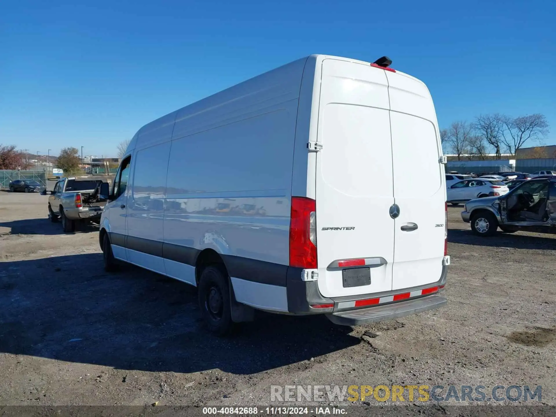 3 Photograph of a damaged car W1Y4NCHY2RT177333 MERCEDES-BENZ SPRINTER 2500 2024