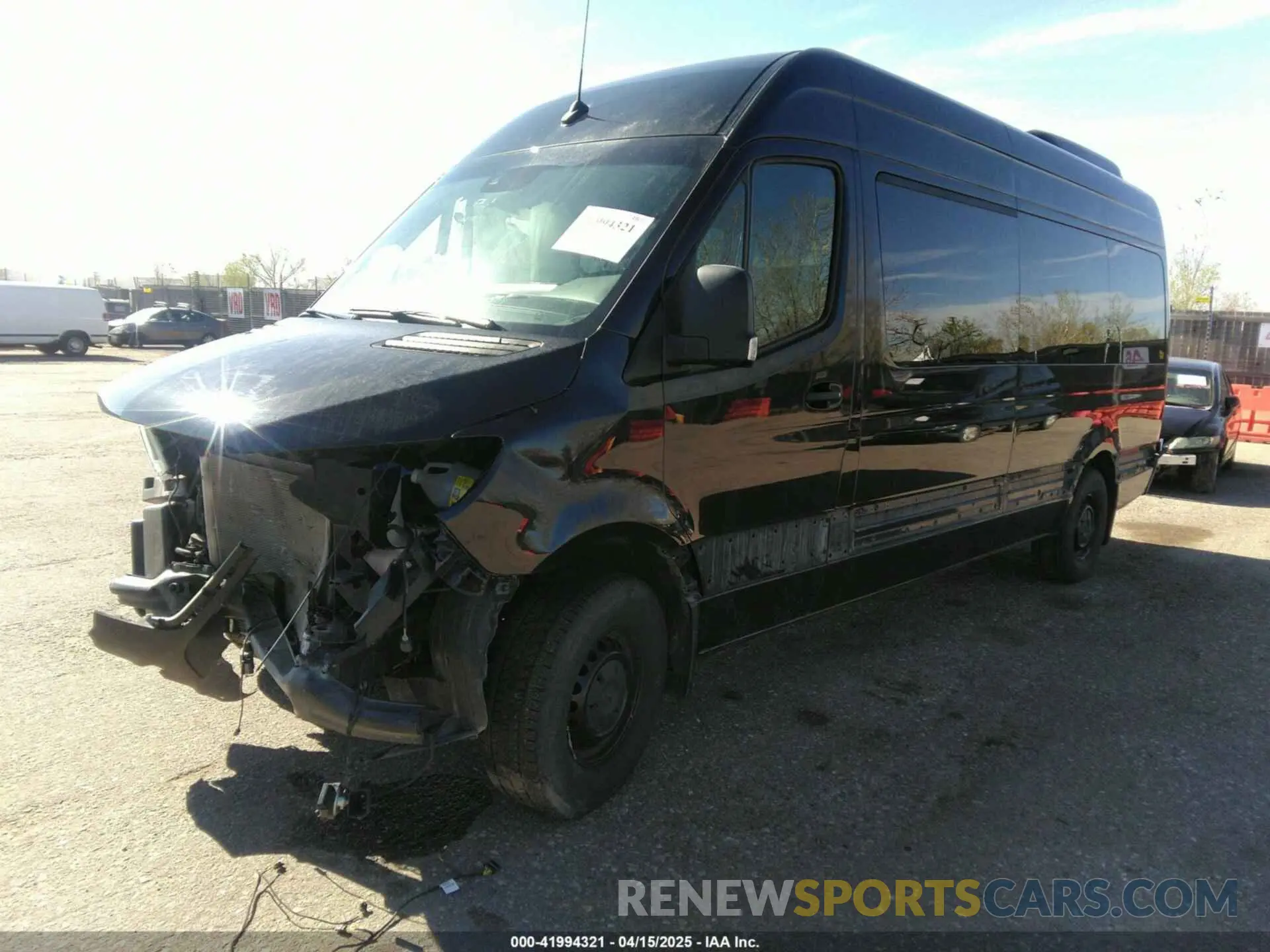 2 Photograph of a damaged car W1Z4NGHY2RT162429 MERCEDES-BENZ SPRINTER 2500 2024