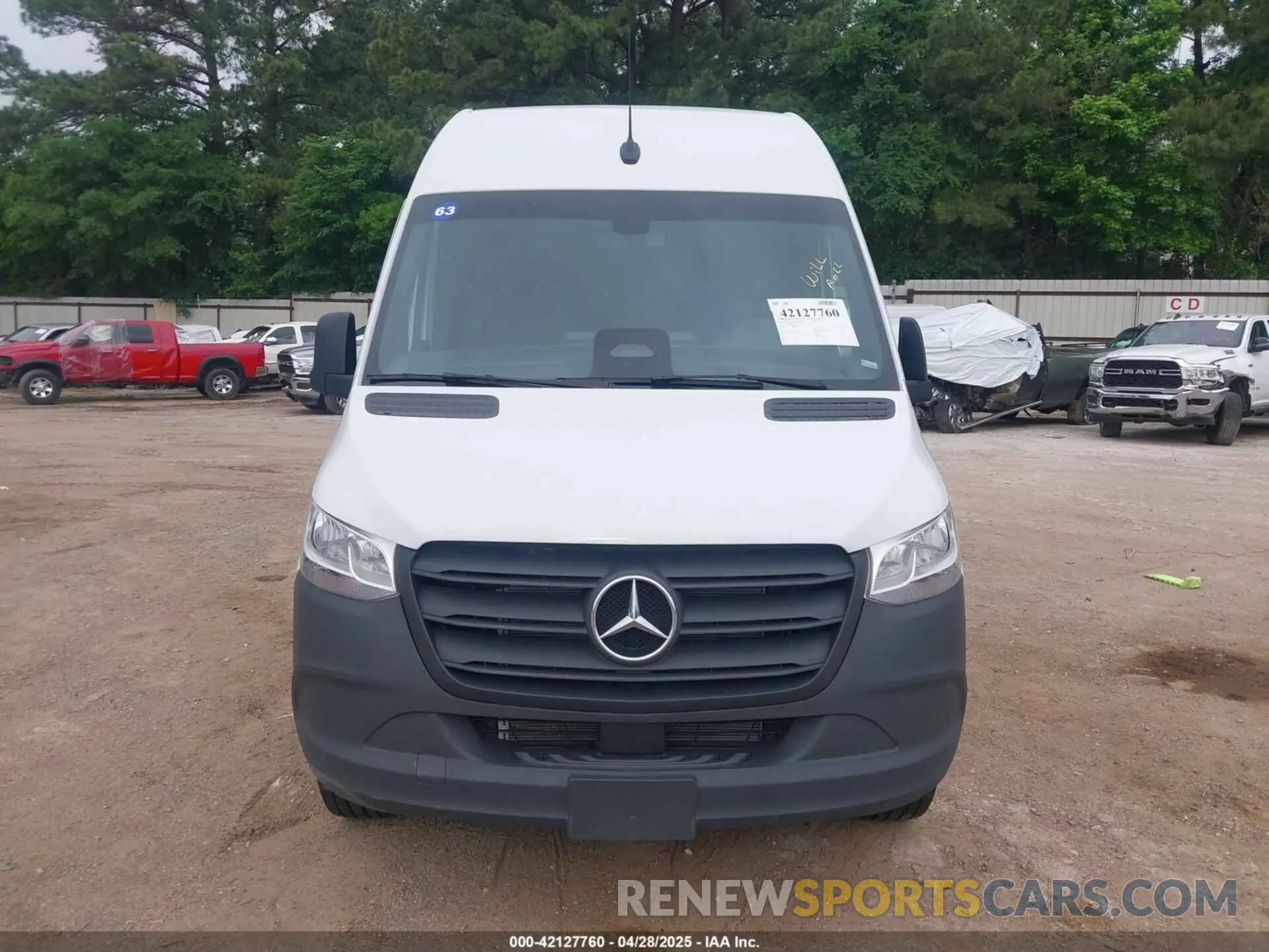 11 Photograph of a damaged car W1Y4KBHY6ST202145 MERCEDES-BENZ SPRINTER 2500 2025