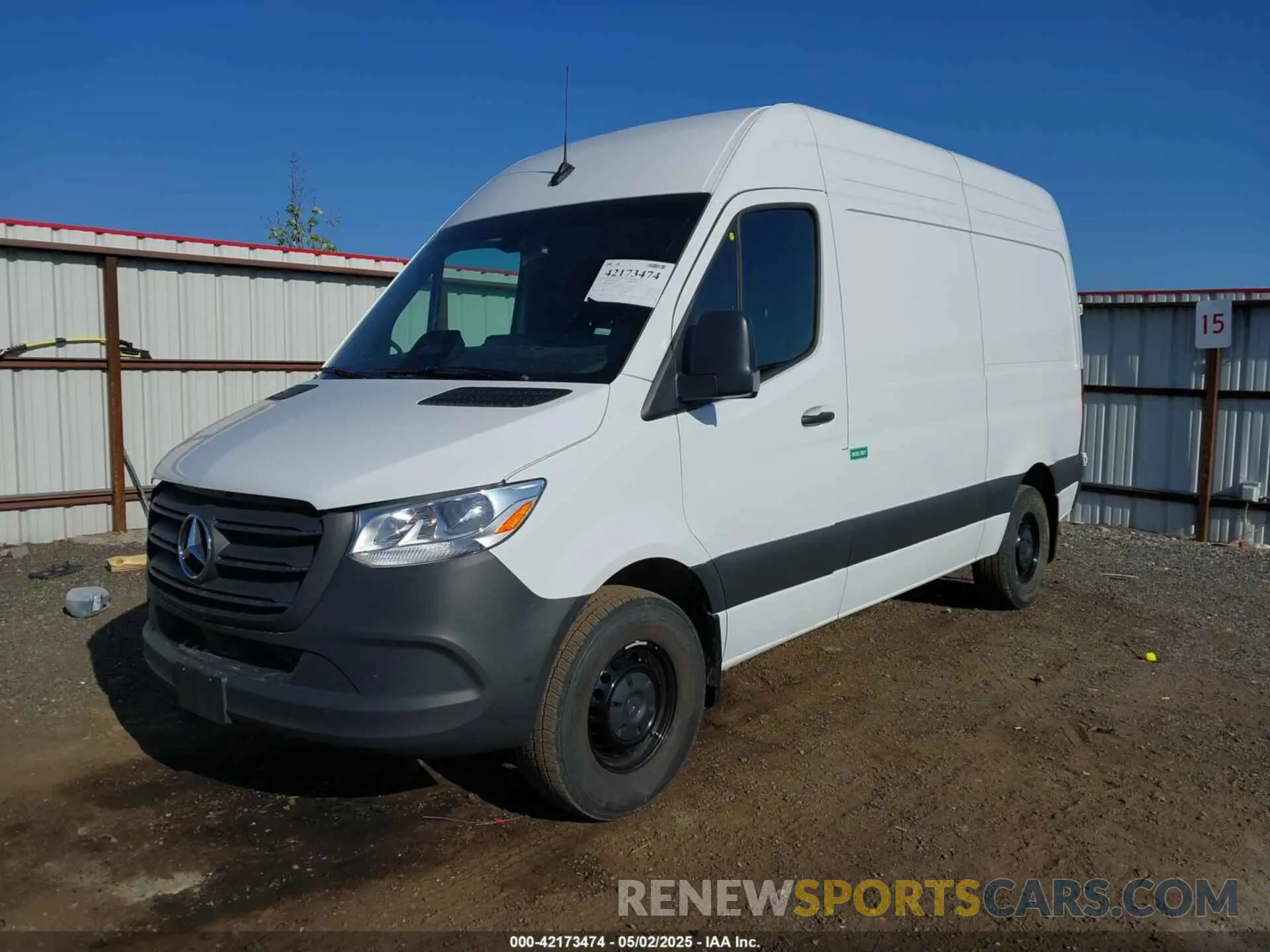 2 Photograph of a damaged car W1Y4KBHY6ST203831 MERCEDES-BENZ SPRINTER 2500 2025