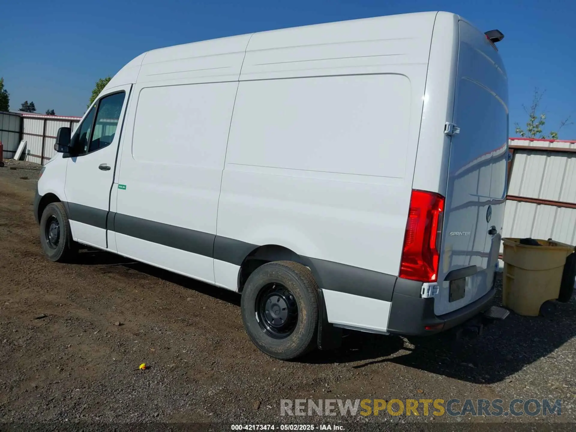 3 Photograph of a damaged car W1Y4KBHY6ST203831 MERCEDES-BENZ SPRINTER 2500 2025