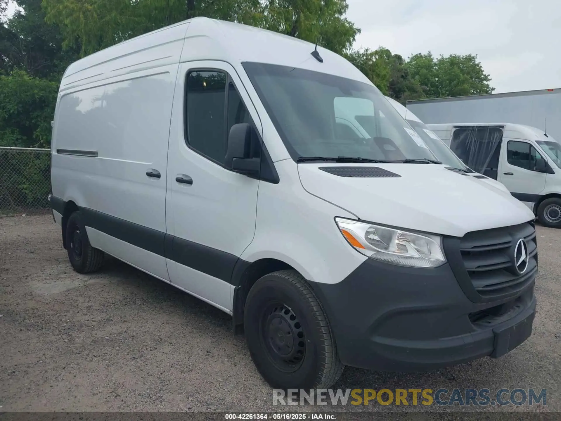 1 Photograph of a damaged car W1Y4KBHY7SP761633 MERCEDES-BENZ SPRINTER 2500 2025