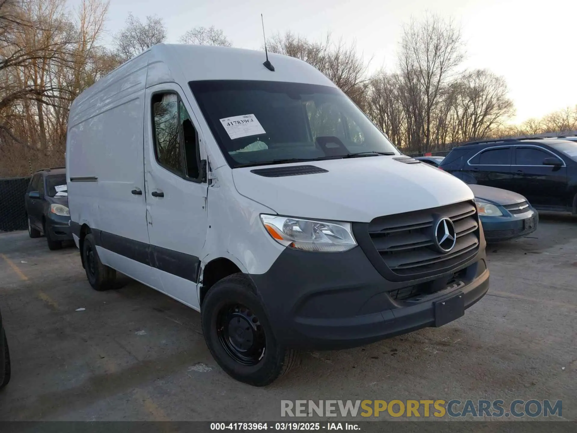1 Photograph of a damaged car W1Y4KBHY8ST203488 MERCEDES-BENZ SPRINTER 2500 2025