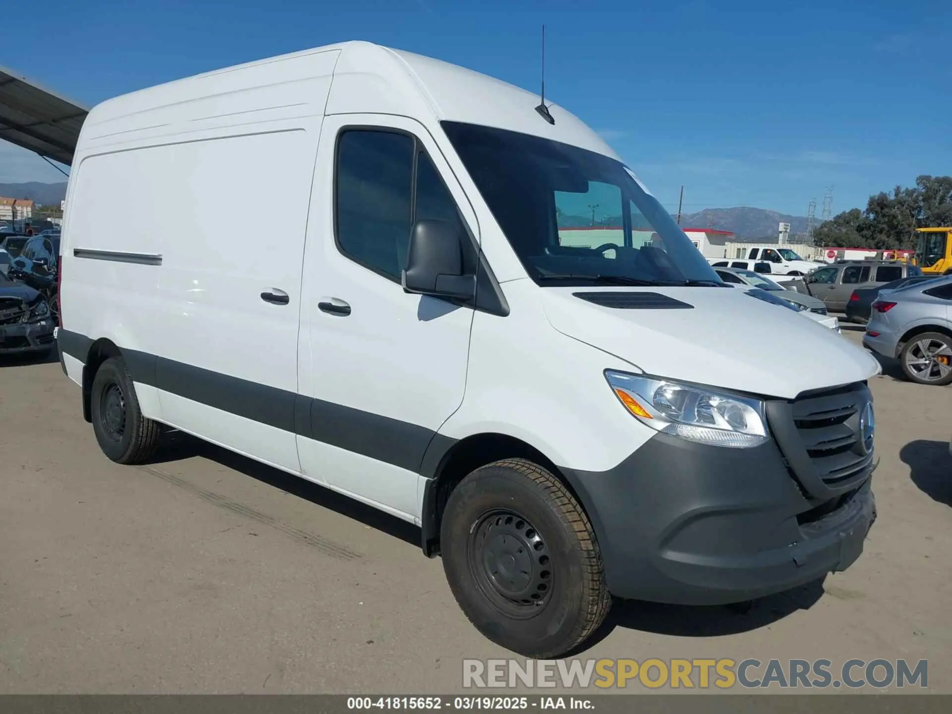 1 Photograph of a damaged car W1Y4NBHY4ST205052 MERCEDES-BENZ SPRINTER 2500 2025