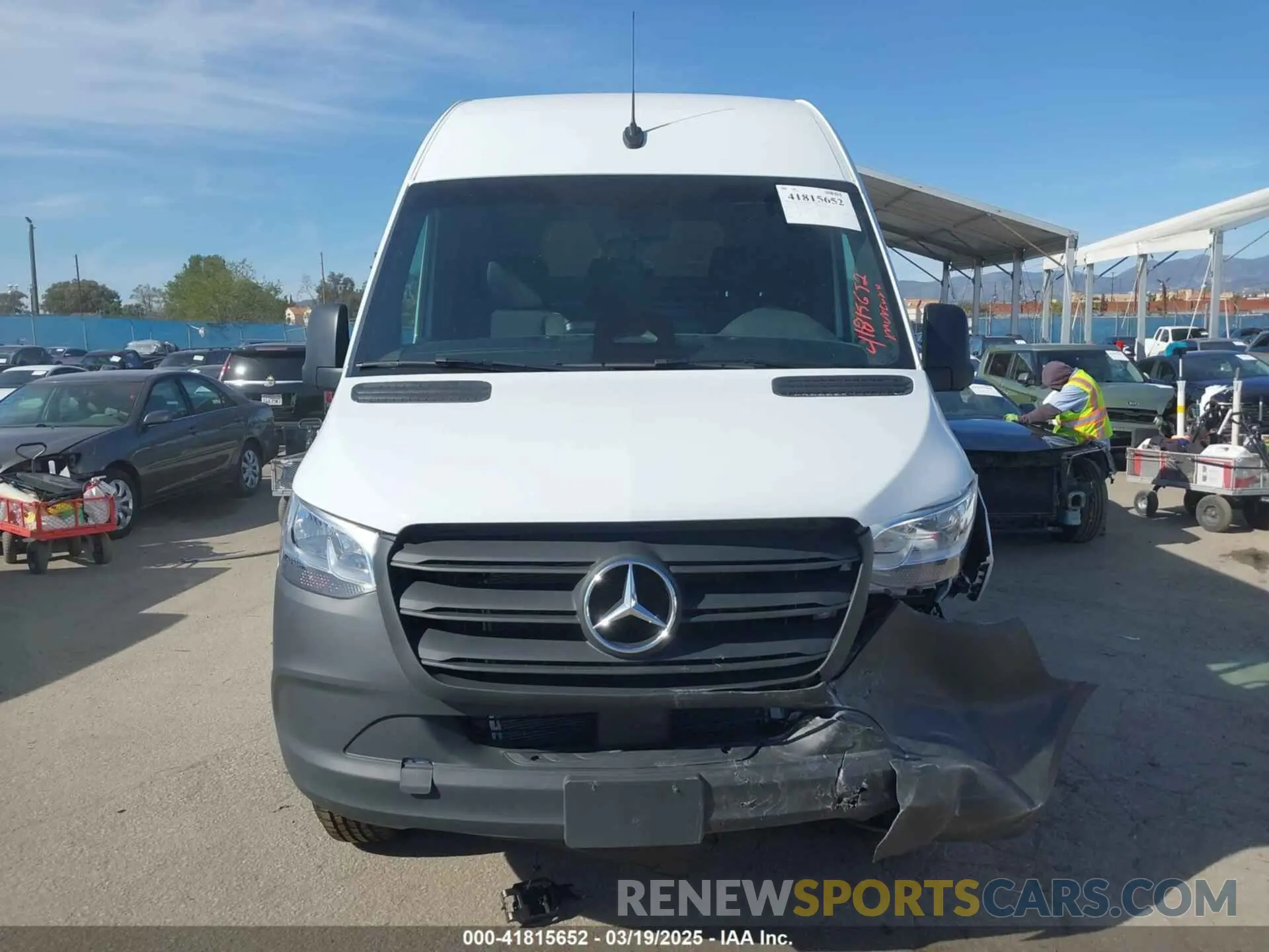 11 Photograph of a damaged car W1Y4NBHY4ST205052 MERCEDES-BENZ SPRINTER 2500 2025