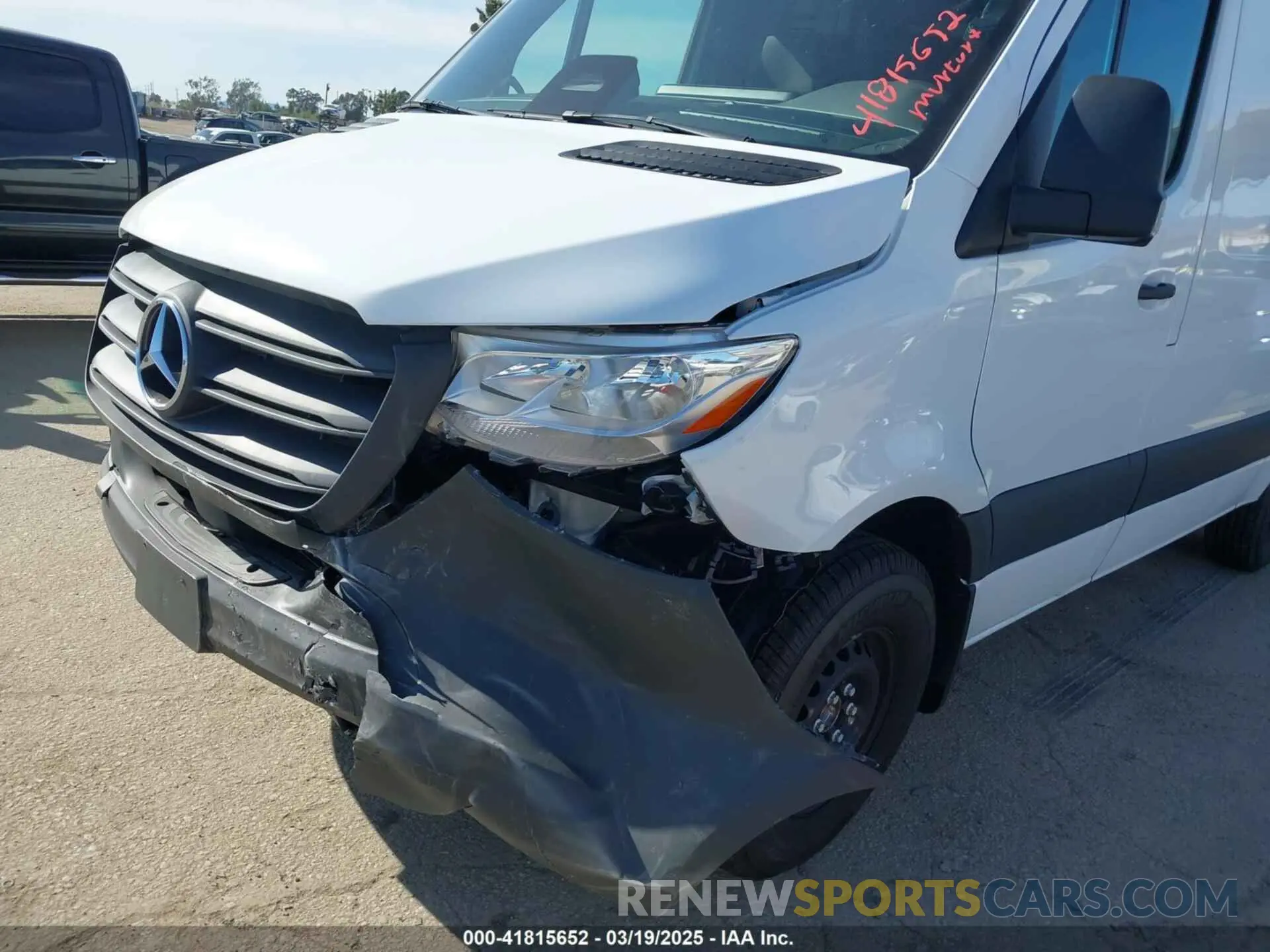 6 Photograph of a damaged car W1Y4NBHY4ST205052 MERCEDES-BENZ SPRINTER 2500 2025